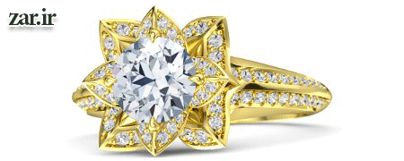 حلقه ازدواج الماس