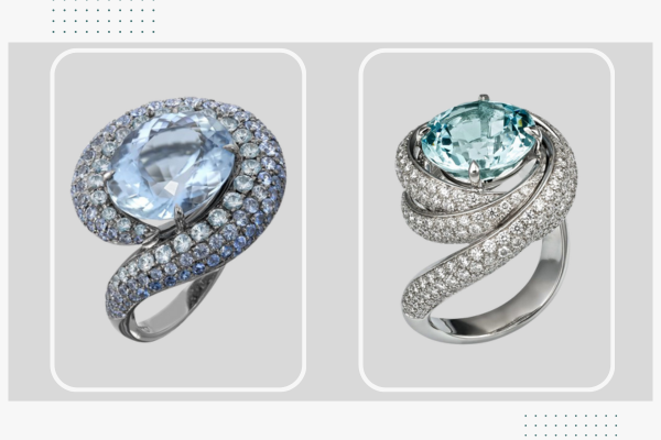 خرید و قیمت انگشتر توپاز زنانه طلا و جواهر الماس - سایت زر