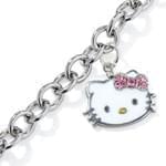 دستبند کودکانه طلا سفید با نگین تورمالین مدل : RDC1016