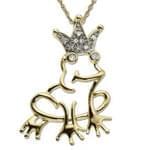 آویز کودکانه طلای زرد با نگین الماس مدل: DC1006