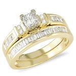 حلقه مردانه طلا زرد با نگین الماس : مدل RwDF1044