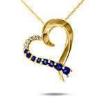 آویز طلای زرد با نگین الماس و یاقوت:مدل ewe1163