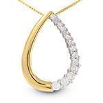 آویز طلای زرد با نگین الماس:مدل ewe1178