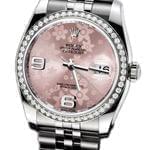 ساعت طلا سفید با نگین الماس مدل: wdf1001