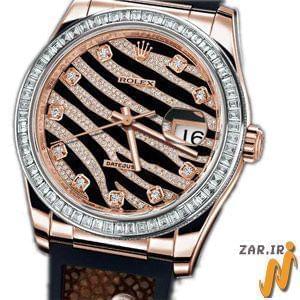 ساعت مردانه طلا با نگین الماس مدل: wdm1005