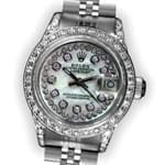 ساعت زنانه با نگین الماس مدل: wdm1011 