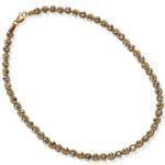 پابند طلا رنگی با نگین مروارید مدل : adf1002