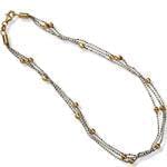 پابند طلا سفیدو زرد مدل : adf1007