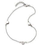 پابند طلا سفید مدل : adf1008