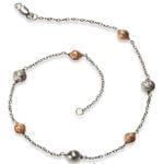 پابند طلا سفید مدل : adf1009