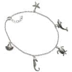 پابند طلا سفید مدل : adf1020