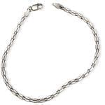 پابند طلا سفید مدل : adf1024