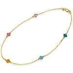 پابند طلا زرد مدل : adf1029