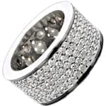 حلقه مردانه طلای سفید با نگین برلیان: مدل rdm1076