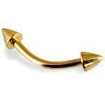 آویز ناف طلا زرد مدل: cgf1039