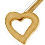 آویز بینی طلا زرد مدل: ngf1023