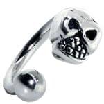 آویز ابرو طلا سفید با طرح حیوان مدل:egf1014