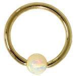 آویز ابرو طلا زرد با نگین توپاز مدل:egf1028