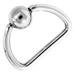 آویز ابرو طلا سفید  مدل:egf1037