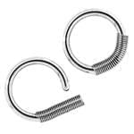 آویز ابرو طلا سفید مدل:egf1043