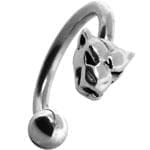 آویز ابرو طلا سفید مدل:egf1044