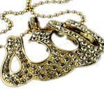 آویز طلا زردبا نگین الماس مدل:gr1002