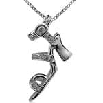 آویز طلا سفید باطراحی کفش مدل: gdc1055