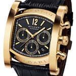  ساعت مردانه طلای زرد با بند چرم مدل: wdm1026 