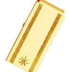 گیره پول طلا زرد مدل:gmc1049