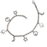 پابند طلا سفید  مدل:adf1064 