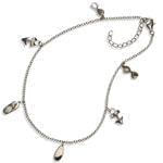 پابند طلا سفید مدل:adf1072