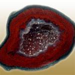 معرفی خصوصیات سنگ و کانی عقیق ژئود Agate Geode + جدول 