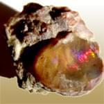 معرفی خصوصیات سنگ اوپال ویرجین ولی Virgin Valley Opal 