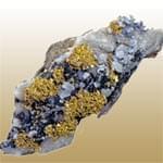 معرفی خصوصیات سنگ و کانی طلای آبی Blue Gold + جدول خصوصیات