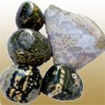 معرفی خصوصیات سنگ عقیق گرد Orbicular Agate+ جدول خصوصیات