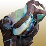 معرفی خصوصیات کانی و سنگ اوپال رنگین کمانی Rainbow + جدول