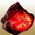 معرفی خصوصیات سنگ یاقوت سرخ صخره ای Rocky Mountain Ruby