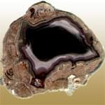 معرفی خصوصیات سنگ و کانی تاندر اگ Thunder Egg + جدول خصوصیات