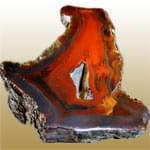 معرفی خصوصیات سنگ و کانی عقیق لوله ای Tubular Agate + جدول