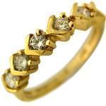 مدل حلقه نامزدی طلا زرد با نگین الماس تراش برلیان: شماره eng2045