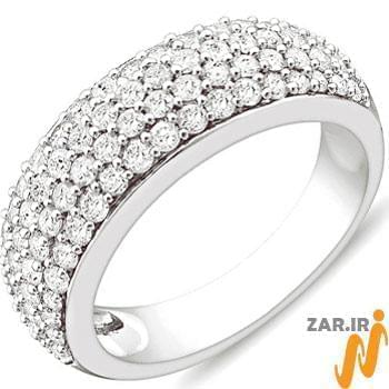 انگشتر الماس گنبدی مدل: ring2002