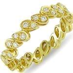 انگشتر الماس با طلای زرد مدل: ring2005