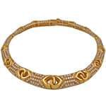 طوق جواهر الماس تراش برلیان مدل: ndf1281