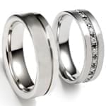 حلقه ست عروسی جواهر با نگین الماس تراش برلیان مدل: srd1253