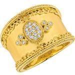 انگشتر جواهر زنانه الماس با طلای زرد مدل: ring2052