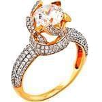 حلقه ازدواج طلا زرد با نگین الماس مدل 2012: شماره eng2054