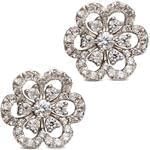 گوشواره الماس طرح گل (flower) مدل: ebf2013