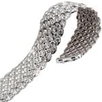 دستبند جواهر الماس تراش برلیان مدل: bdf1156