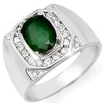 انگشتر طلا و جواهر با نگین زمرد و الماس تراش برلیان: مدل rgm1313