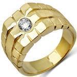 انگشتر مردانه جواهر با نگین الماس تراش برلیان طرح رجال: مدل rgm1324